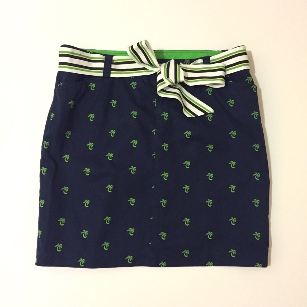 Lilly Pulitzer Palm Tree Skirt